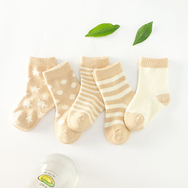 Cotton tube child socks