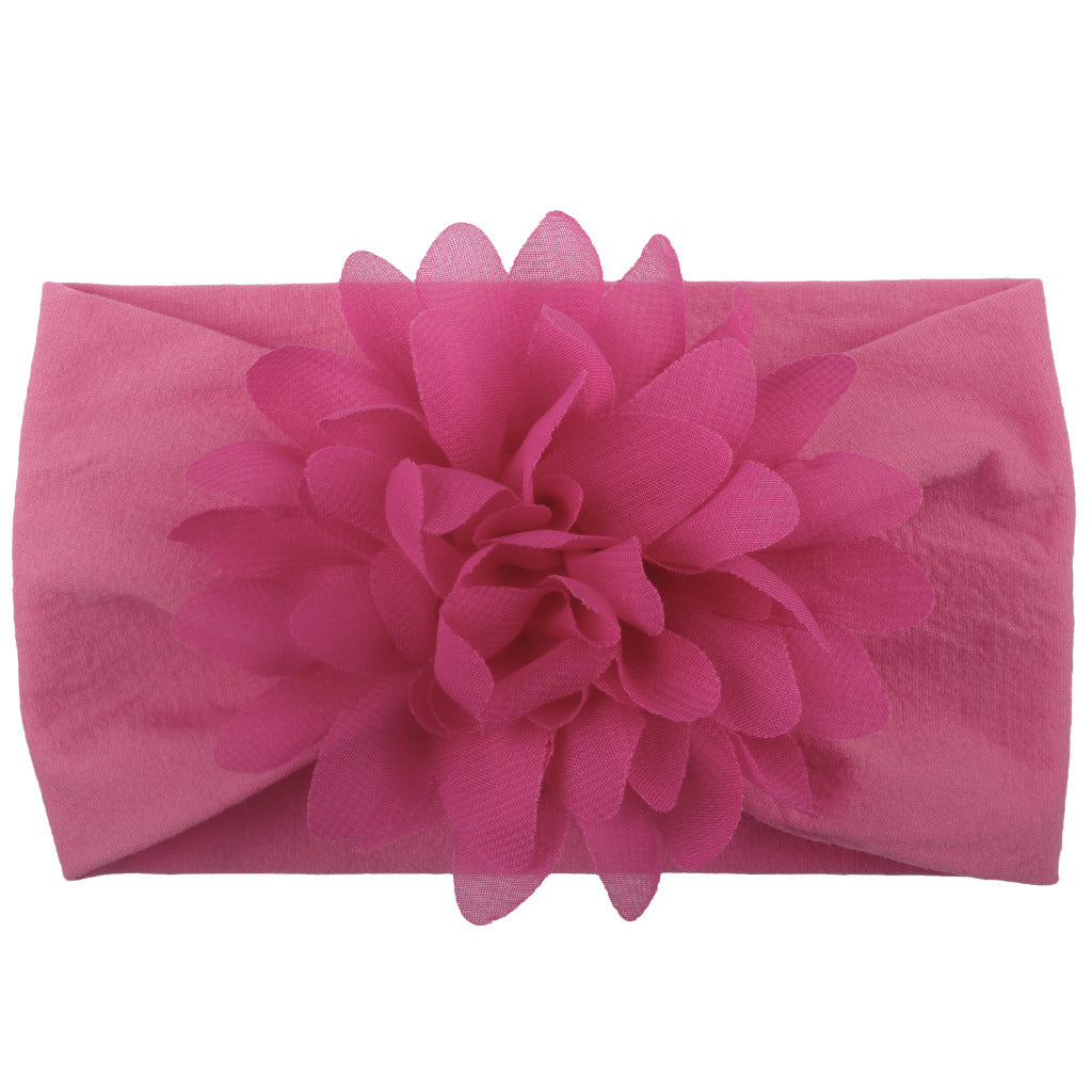 Creative Chiffon Flower Headband Baby Hair Accessories Cute Princess Headband